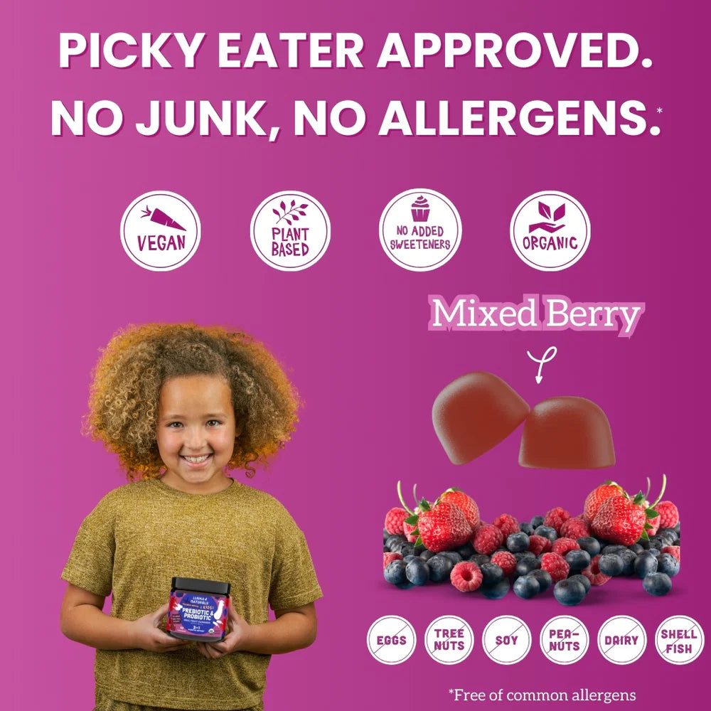 kids prebiotic + probiotic gummies