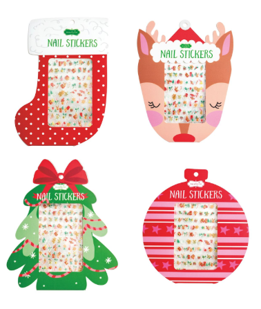 holiday nail sticker set