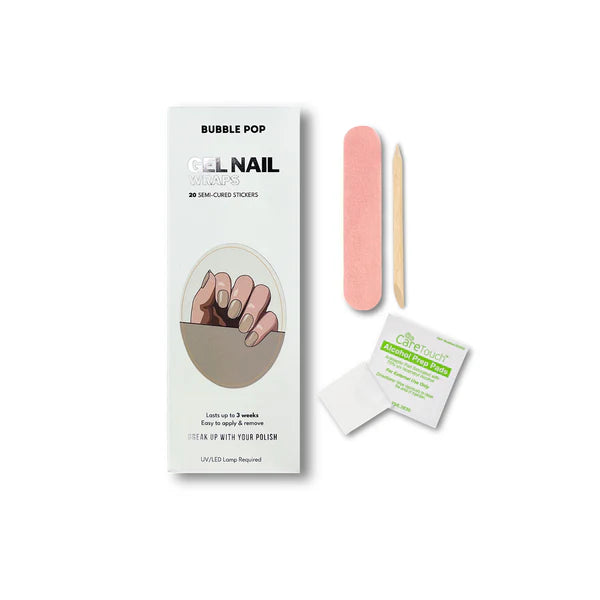nude, gel wrap