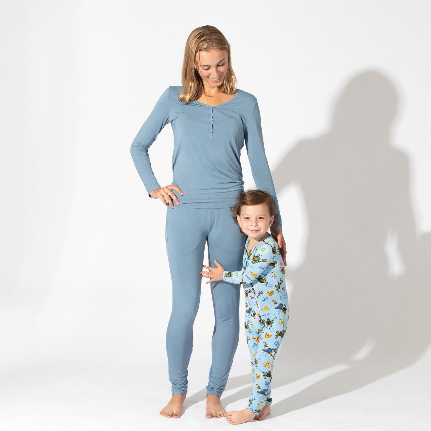 Oasis Teal Bamboo Women's Pajama Set