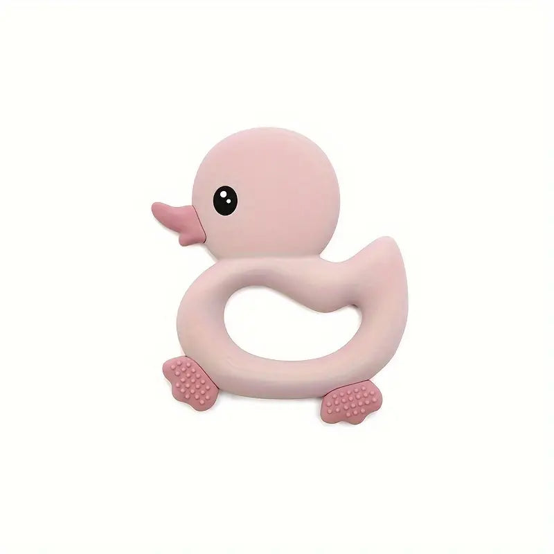 silicone duck teether