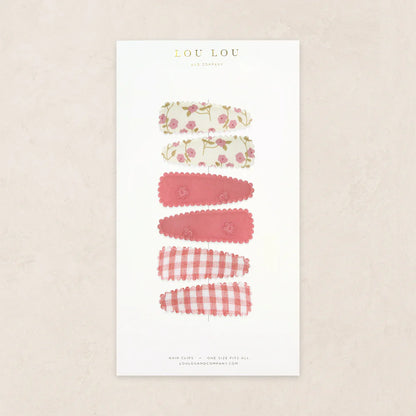 scallop snap pack - pink daisy
