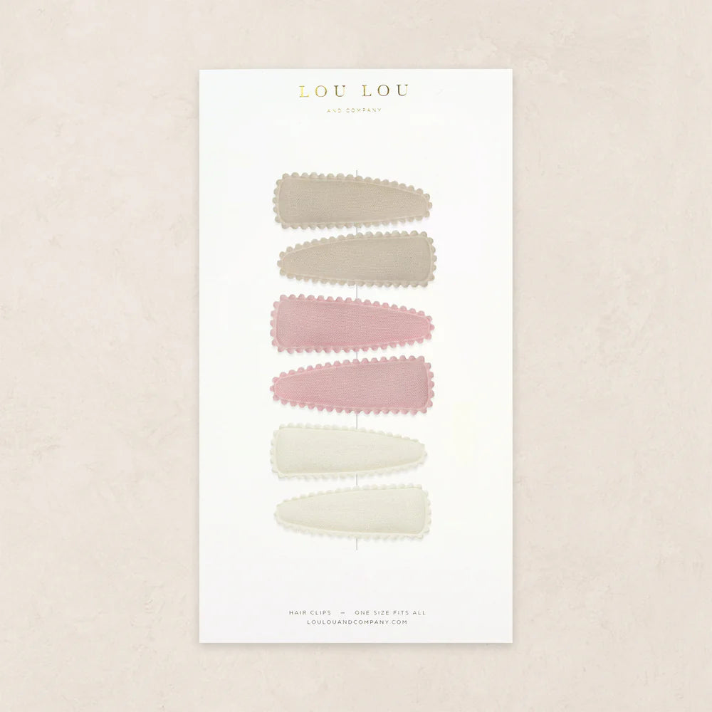 scallop snap pack - pink