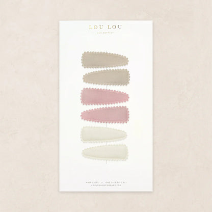 scallop snap pack - pink