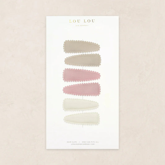 scallop snap pack - pink