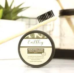 remineralizing tooth powder • mint