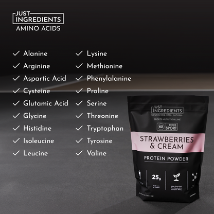 strawberries and cream protein powder - NSF