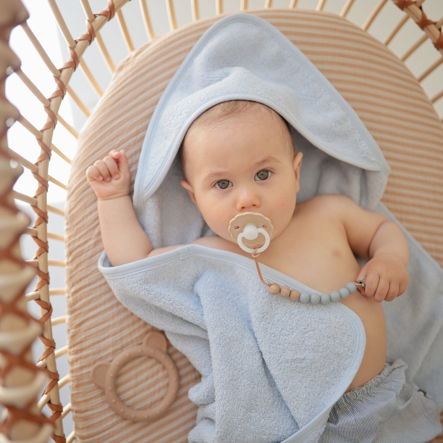 Organic Cotton Baby Hooded Towel