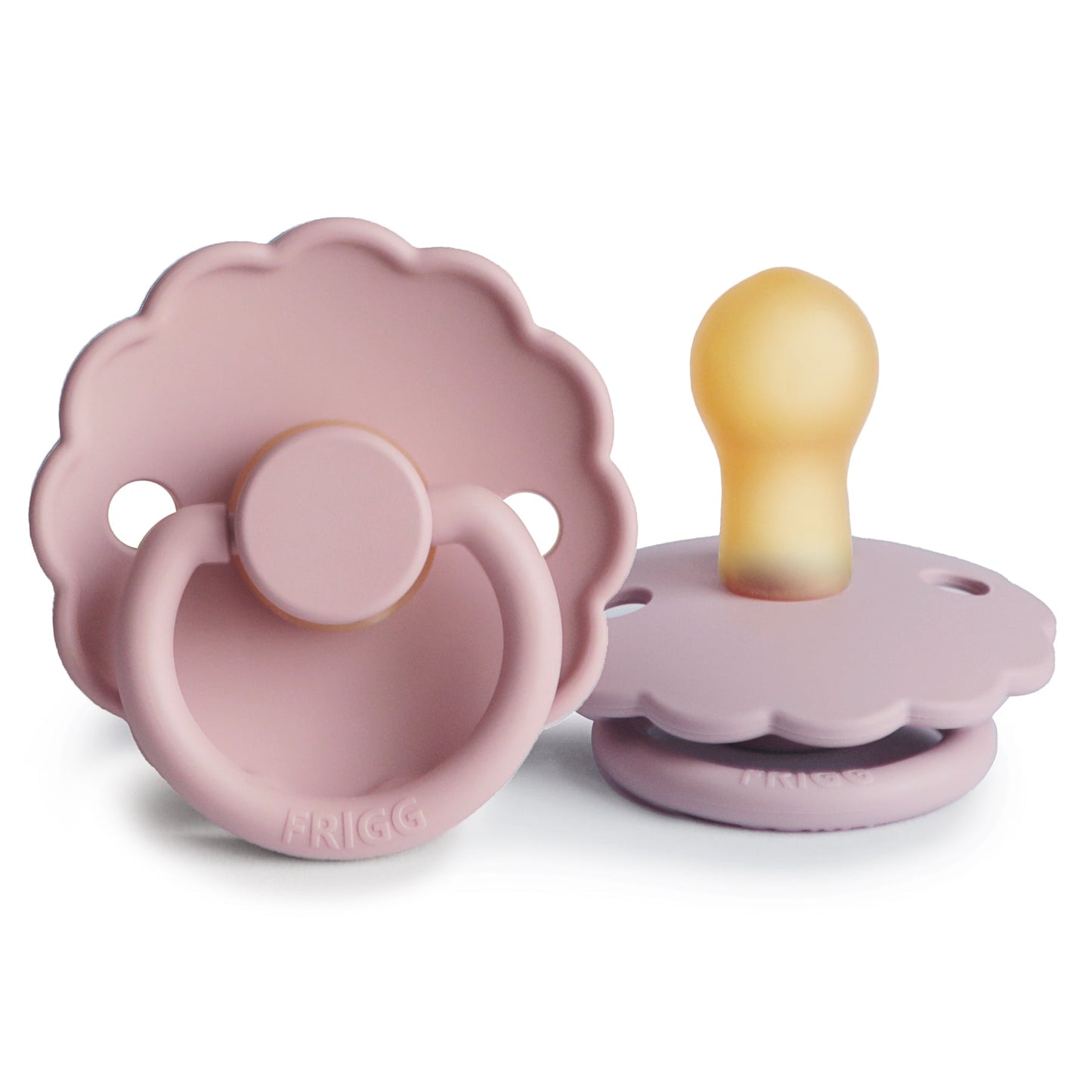 FRIGG Daisy Natural Rubber Pacifier 2-Pack - Ivory Soul