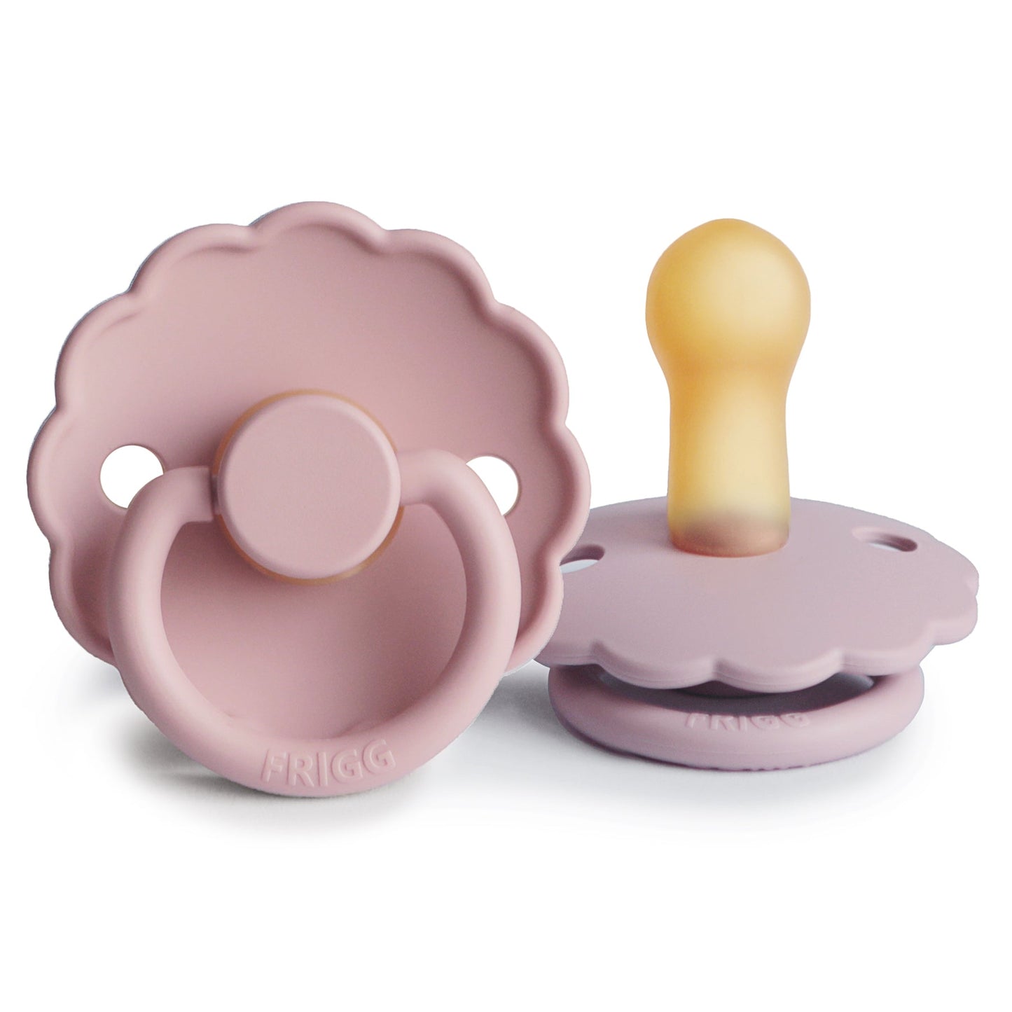 FRIGG Daisy Natural Rubber Pacifier 2-Pack - Ivory Soul