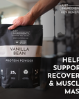 vanilla bean protein powder - NSF