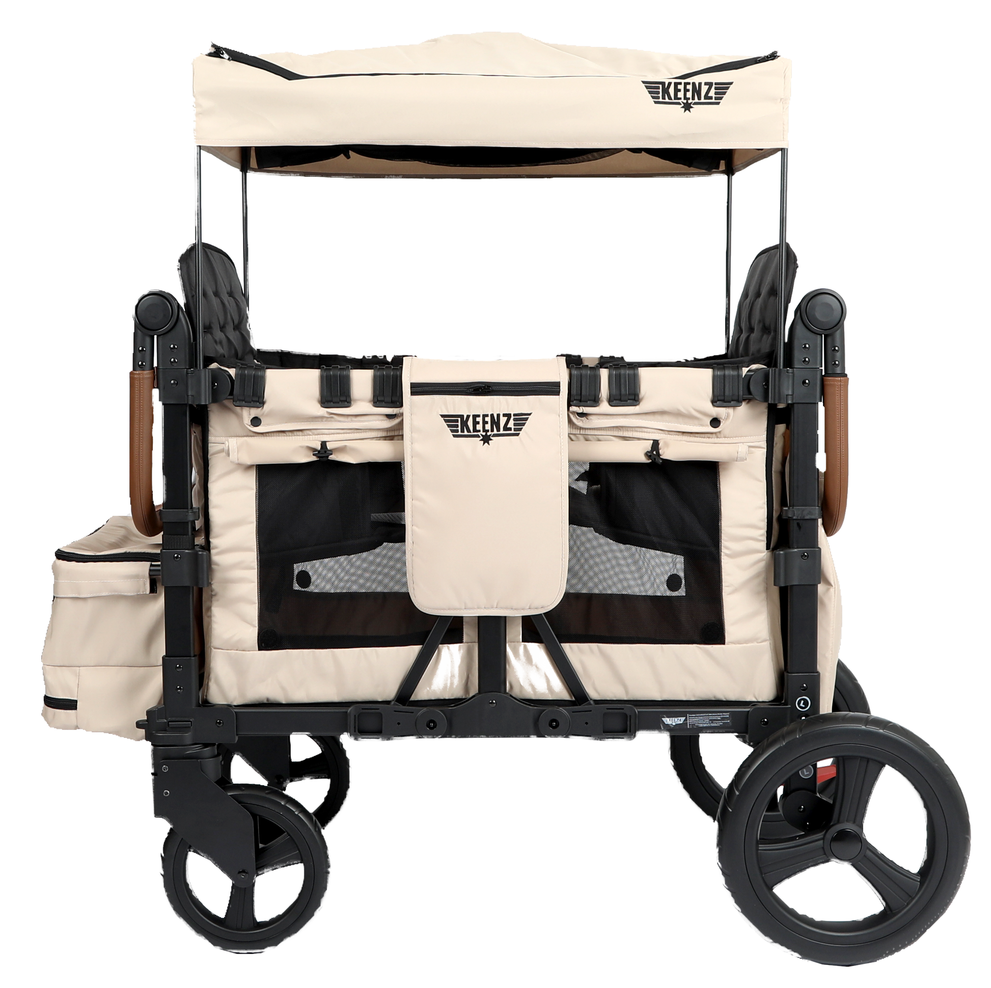 Keenz Vyo͞o The Seating Chameleon Stroller Wagon 4-Passengers - Ivory Soul