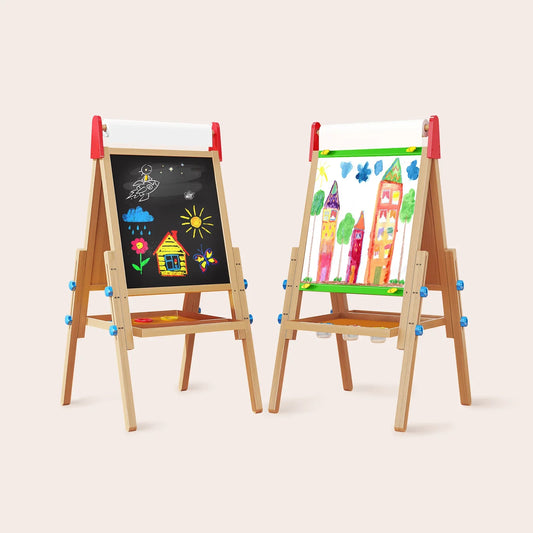 tiny land® double-sided easel for kids