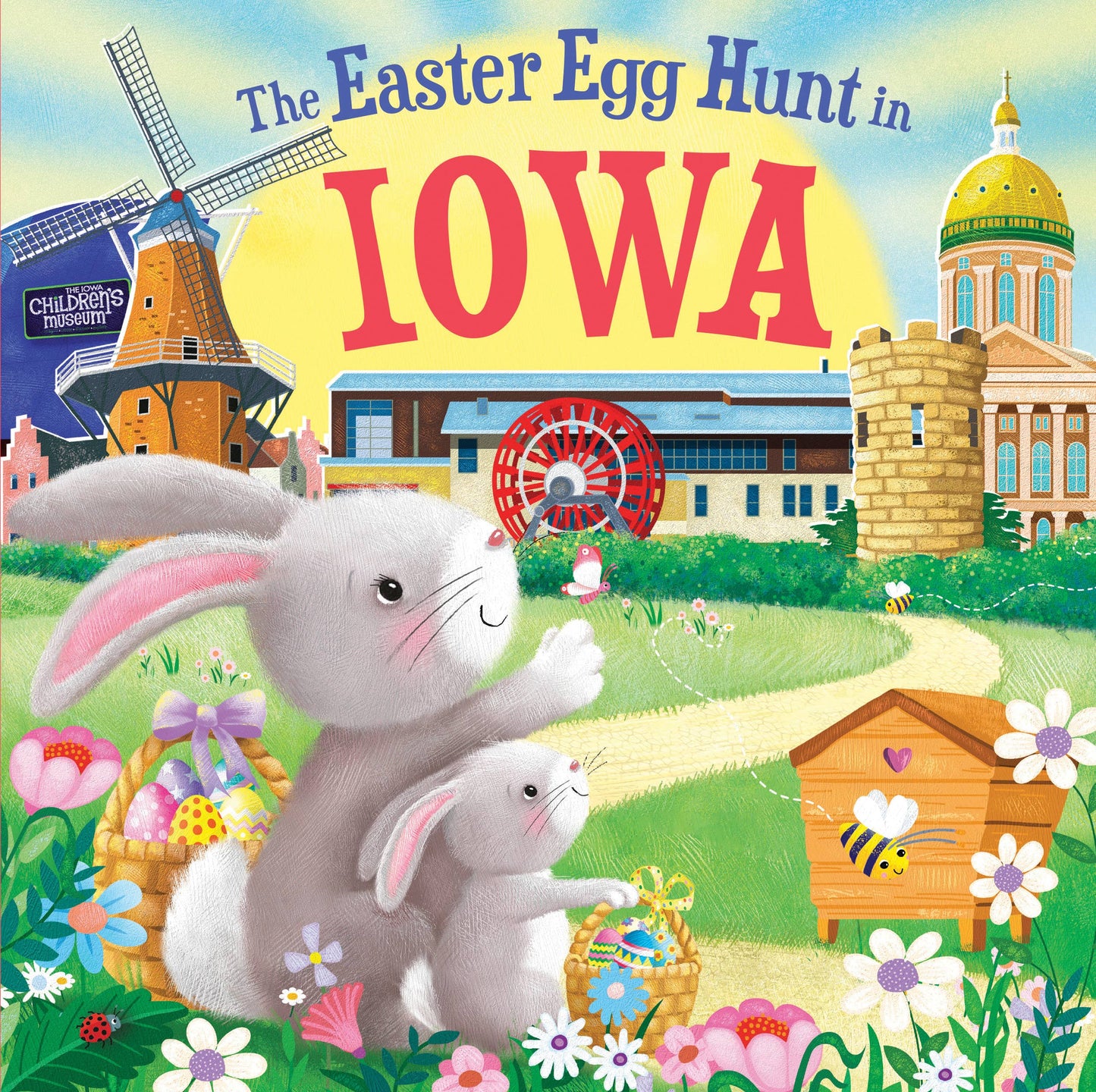 the easter egg hunt in iowa